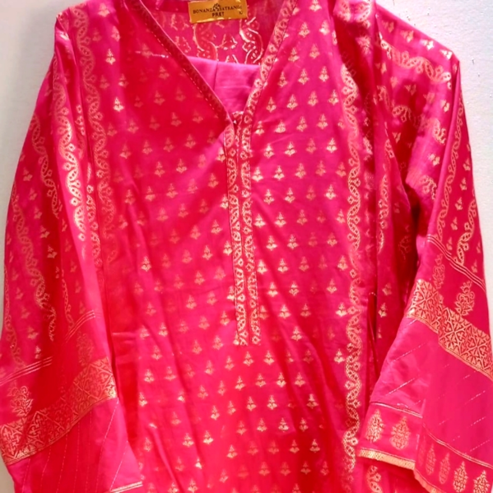 Bonanza satrangi 3 piece Pakistani suit